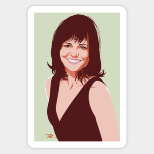 Sally Field - An illustration by Paul Cemmick Sticker